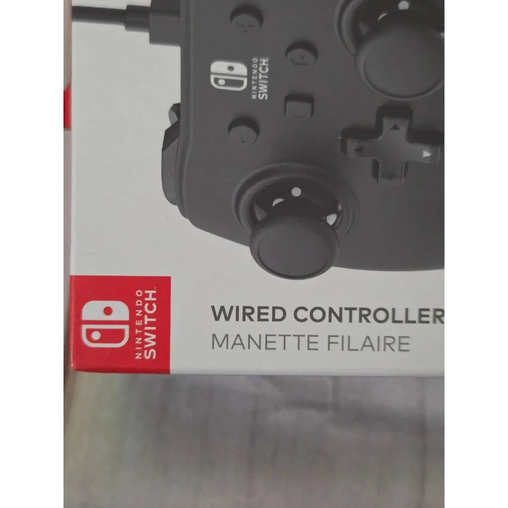 PowerA Wired Controller for Nintendo Switch Black NSGPCWDB 1511370-02V New